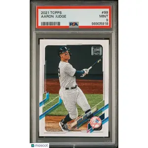 Aaron Judge 2021 Topps #99 PSA 9