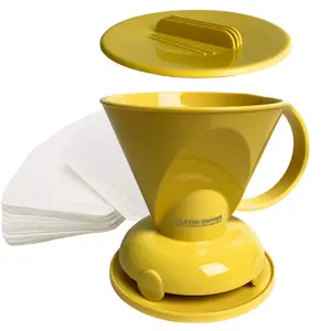 Clever Dripper® Pour Over Coffee Maker York Yellow Hassle Free Ways Brew Coffee