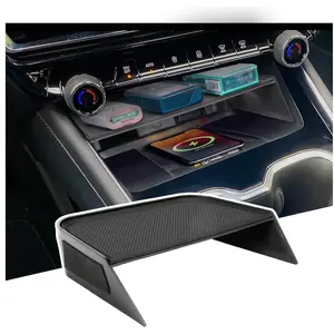 Center Console Organizer Compatible with 2024-2026 Chevy Traverse Interior Accessories, Storage Box Insert Divider Compartment Tray; Not fit for 2024 Chevy