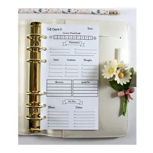 Personal Size Planner Self Care Inserts, Personal Size Wellness Inserts, Fits with Kate Spade, Louis Vuitton, Carpe Diem, Color Crush, Filofax, Kikki K