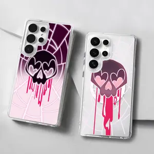 Hazbin Hotel 2 Magnetic phone Case for Samsung S26/S25/S24/S23/S22/S21/S20/S10/NOTE20/NOTE10/NOTE9/PLUS/ULTRA/FE/A57/A56/A55/A54/A37/A36/A35/A34/A26/A25/A24/A23/A17/A16/A15/A14/A07/A06/A05,with MagSafe,AD Fan Gift Transparent Shockproof Protective Cover