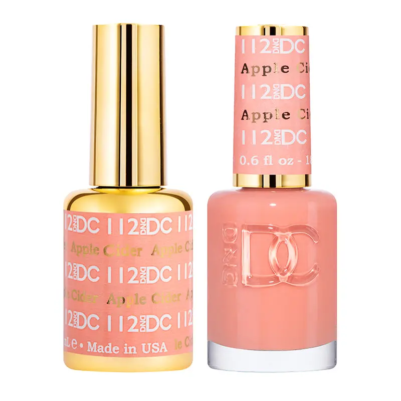 DND DC Duo UV Gel Nail Polish - #112 Apple Cider, for Professional Manicure