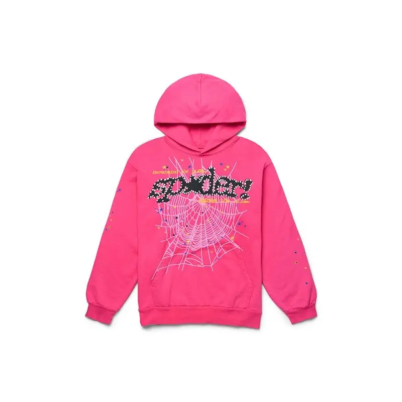 Sp5der Men's P*NK V2 Hoodie Pink, from StockX Sp5der Men's P*NK V2 Hoodie Pink, from StockX