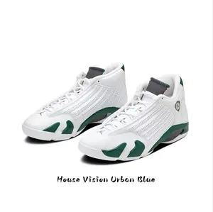 Sleek performance kicks with iconic white and green accents