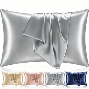 【Hvnde】2pcs Cooling Queen Pillowcases  Breathable Cool Silky Soft Rayon Derived , Moisture Wicking for Hot Sleepers, Hair and Skin Friendly