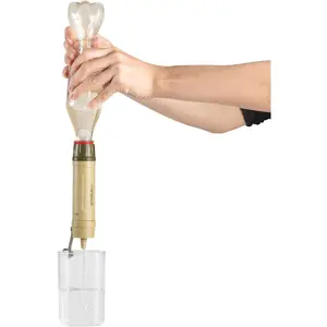 Lightweight Portable Water Purifier Straw Multi-use for Group Camping & Family Emergency Prep