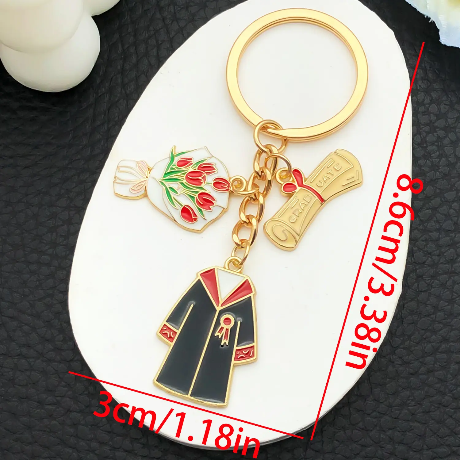 Graduation Memory Keychain 2026 Graduation Charm Keychain - TikTok Shop