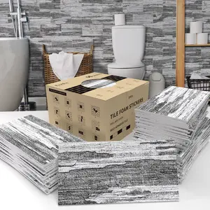 96pcs Peel & Stick Wall Decals - Waterproof Removable Reusable Self-Adhesive PVC Stickers, Semi-Matte Finish for Tiles, Kitchen, Bathroom, Home Decor, Kitchen Makeover, Modern Wallpaper, Easy Application, Bathroom Decor, Decorative Decal, DIY Enthusiasts