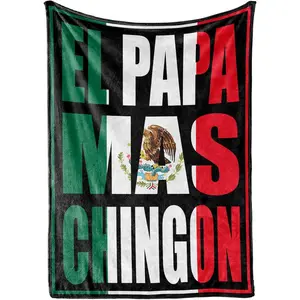 Gift Ideas for Dad - Mexican Dad Gifts: Regalos para Papa Throw Blanket 60x80