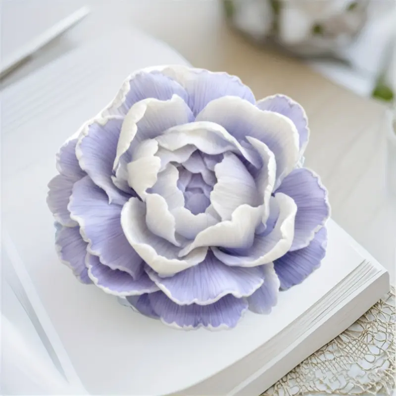 reusable silicone flower mold - exquisite petal design, suitable for Crafting, Handmade Crafts, jewelry making, soap wax art, Wax Melt, Artistic wax creations, home decoration - ideal gift for Valentine's Day, Mother's Day, birthdays, Soap Molds
