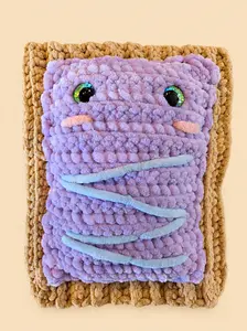 Light Purple Frosted Poptart - Large