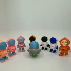 THICCstronaut stress relieving fidget keychain