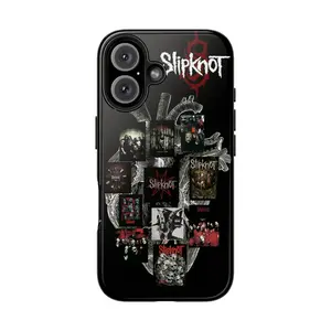 Slipknot Tough Case Slipknot Heart Case Cover For iPhone Samsung Galaxy Rock Band, Rock Music Gift For Fans Men Women