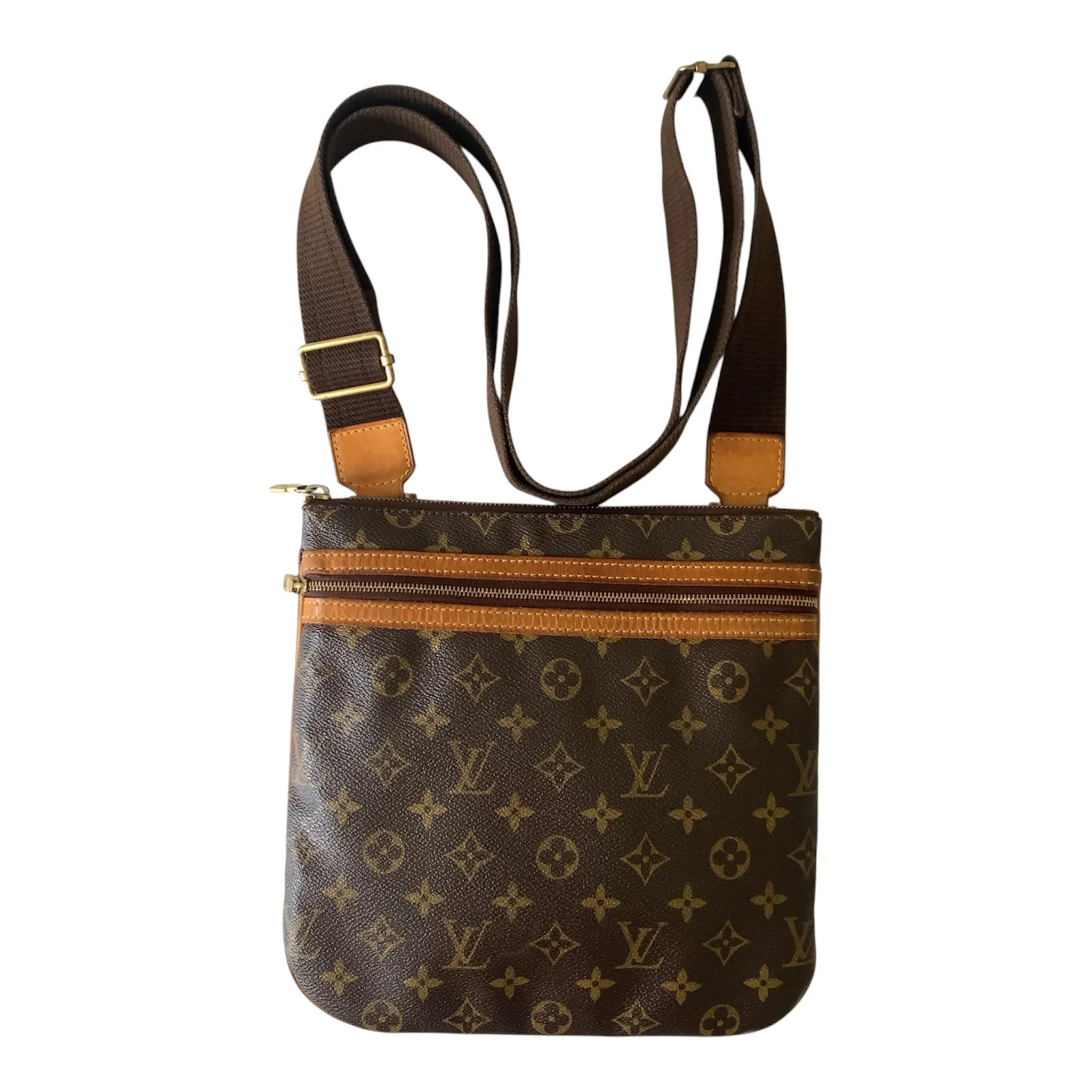 Pre-owned Louis Vuitton bag Crossbody Bags FINAL SALE NO RETURN AND NO CANCEL monogram messenger crossbody MI0016 Authentic with COA