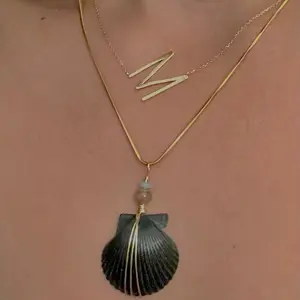 Small  Sour Diesel- Shell Necklace