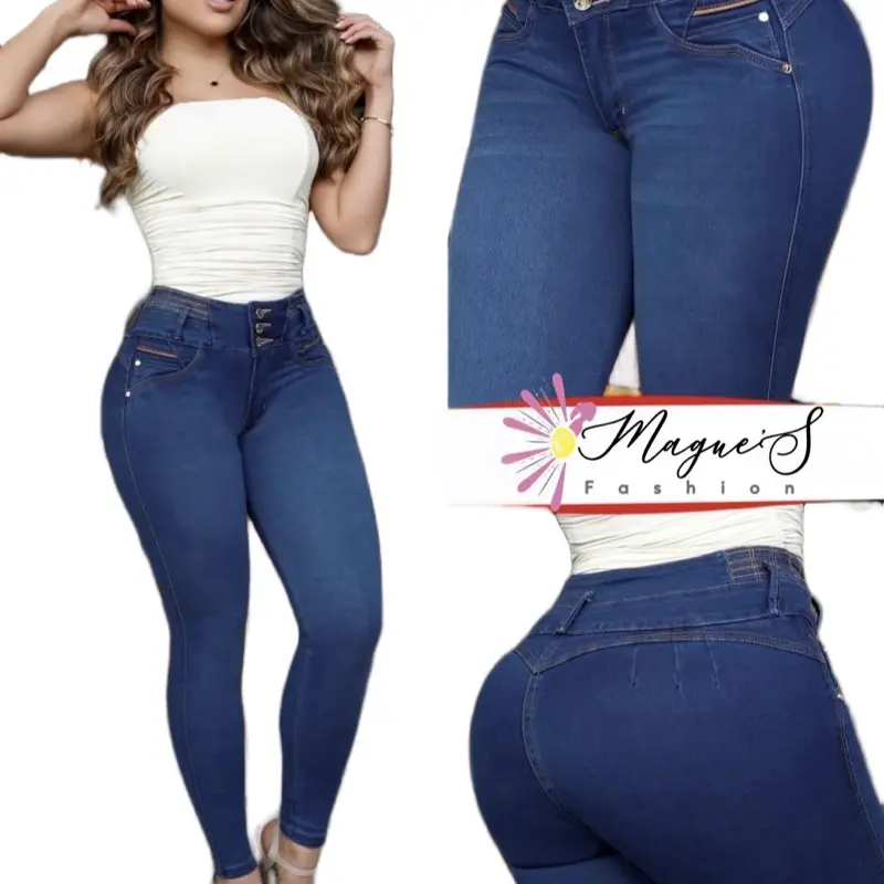 8735-Push Up Colombian Jean 8735-Push Up Colombian Jean
