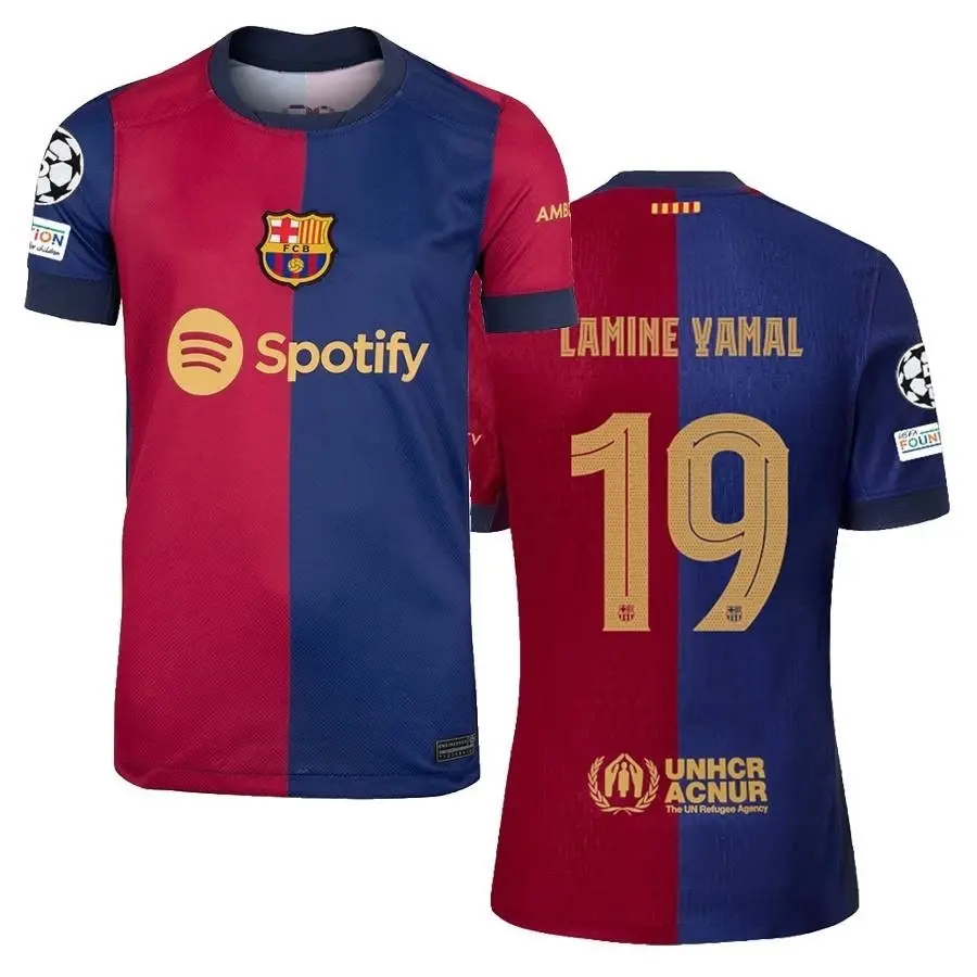 Premium - Red Soccer Jersey Number 19 Athletic Sports Tee 2025/26 Home 2026/27 Home