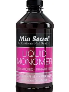 Mia Secret Professional Acrylic Nail System Liquid Monomer 16 oz Nail Art Nail Care