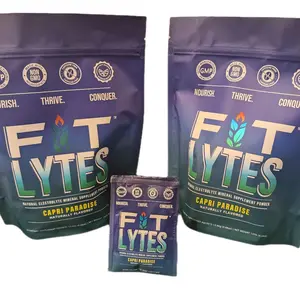 FITLYTES Hydration + Recovery Powder | Electrolytes, Magnesium, Glutamine, Bromelain | Capri Paradise Flavor Fitness