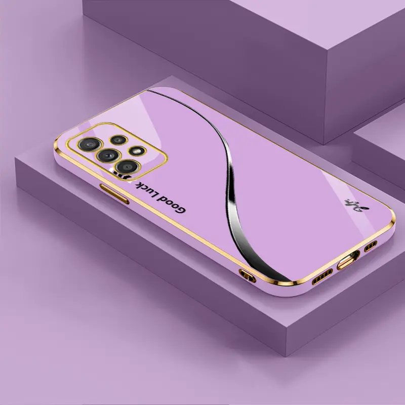 Suitable for [Galaxy A53 5g] Simple silk creative business high-end anti-drop electroplating silicone mobile phone case affordable anti-drop-888