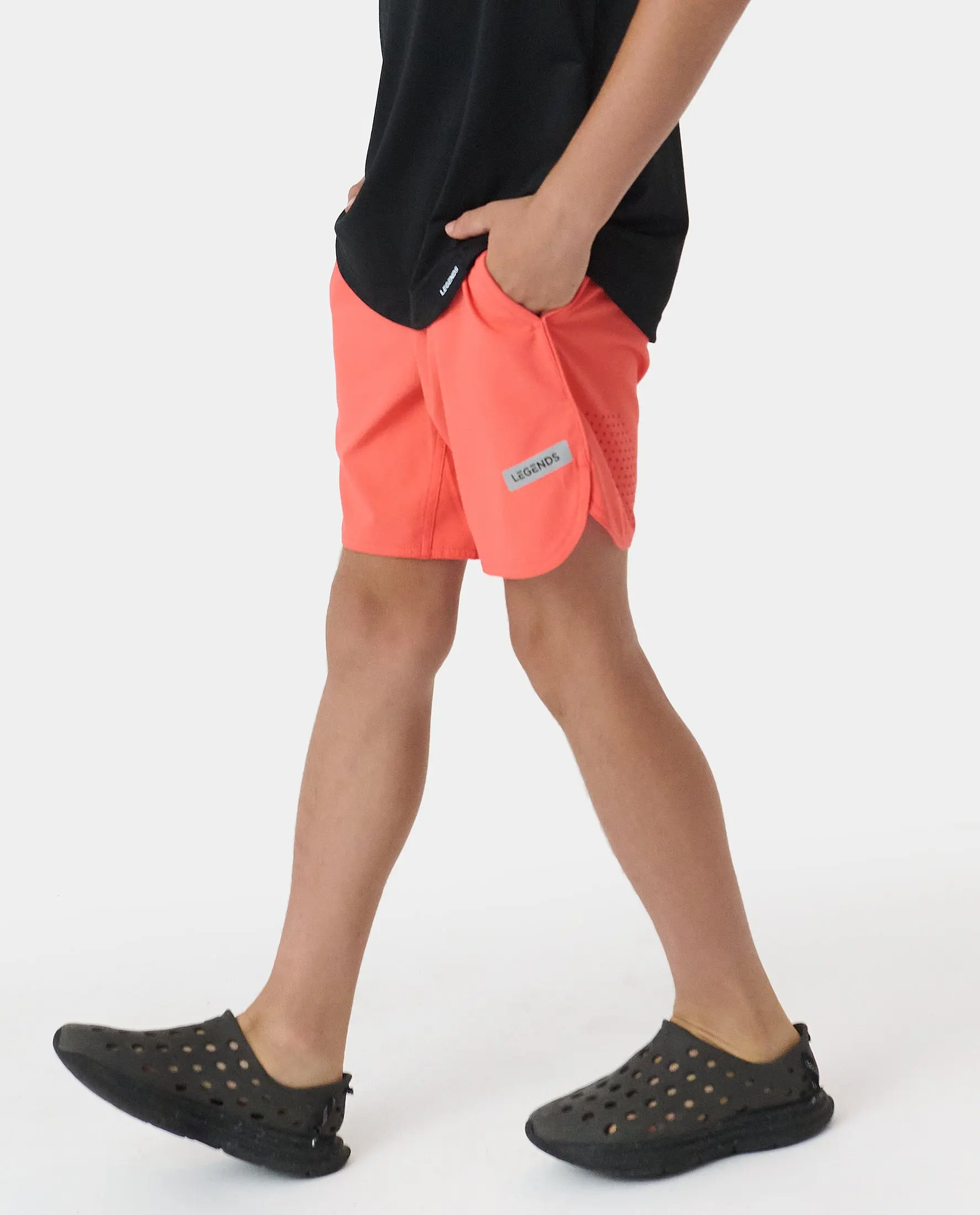 Little Legends Luka Short Coral Burst, Large