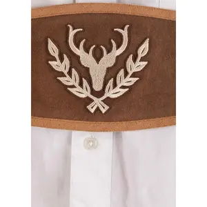 Men's Classic Brown Lederhosen Oktoberfest Costume