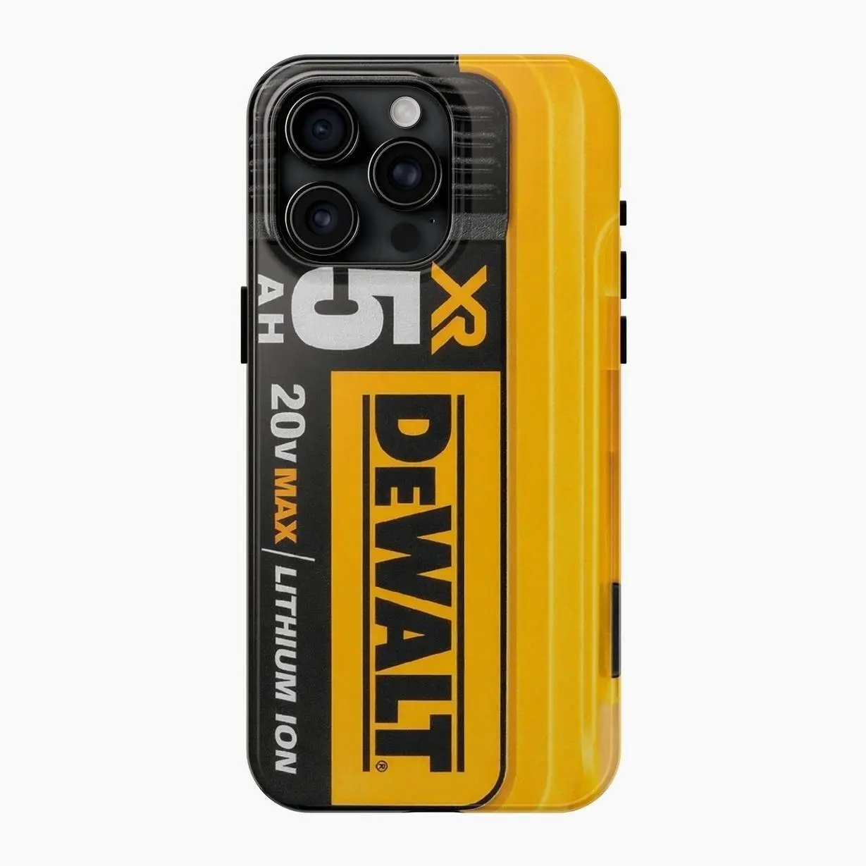 The DeWALT Tough Iron Series Compatible with iPhone 17 16 15Pro, 14, 13, 12, 11, 8, XR Mini, Pro Max, Plus & SAMSUNG GALAXY 21 S22 S23 S24 25 ULTRA PLUS Accessories Protection unisex