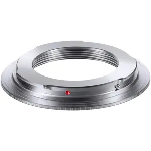 K&F Concept Metal Aluminium Lens Mount Adapter, M42 to EF/EF-S Mount for M42 Lenses & DSLR Cameras, Camera Accessories Compatible with 1300D,200D,750D,80D,800D,7D,6D,5D,77D,1200D,600D,70D