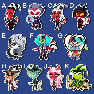 Helluva Boss Chibi Sticker - Glossy Water Resistant Cartoon Decorative Cute