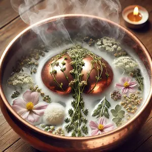 100% Pure Copper Yoni Steam Bowl