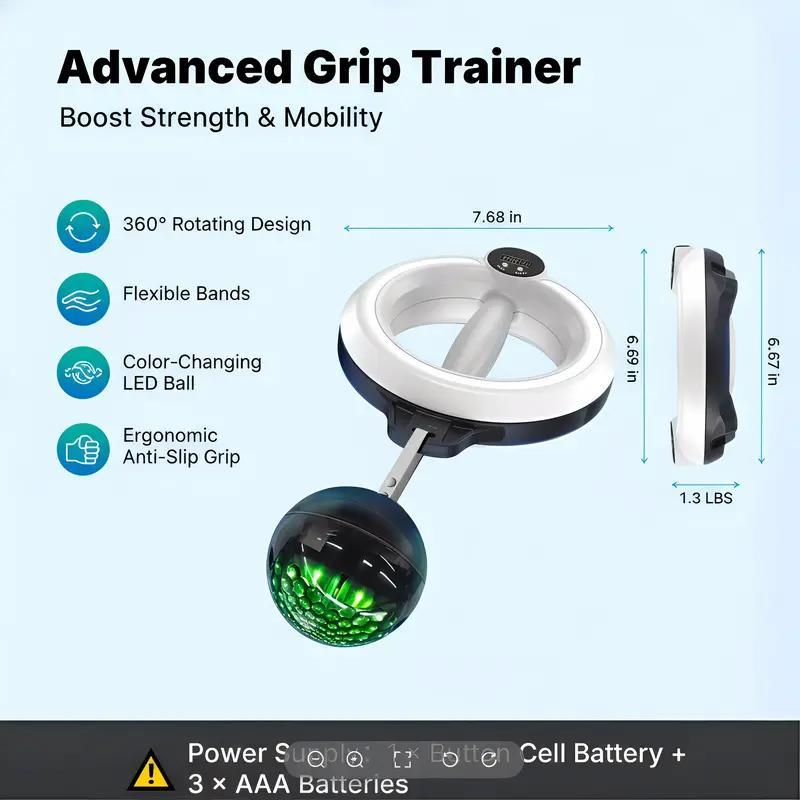 Grip Strengthener for Men and Women, Chest and Arm Trainer, 360° Rotating Wrist & Forearm Trainer,Upper Body Strength Tool for Arms Shoulders Chest, Portable Home Gym Fitness Equipment,Hip Thrust Machine Lifting Straps Dumbbells Adjustable Dumbbells Waist Grip Strengthener for Men and Women, Chest and Arm Trainer, 360° Rotating Wrist & Forearm Trainer,Upper Body Strength Tool for Arms Shoulders Chest, Portable Home Gym Fitness Equipment,Hip Thrust Machine Lifting Straps Dumbbells Adjustable Dumbbells Waist