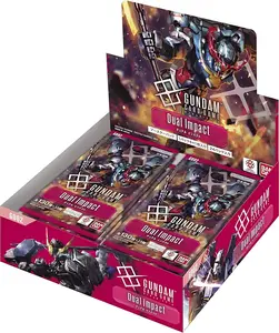 2025 Gundam Japanese Card Game TCG Dual Impact GD02-JPY01 Booster Box Sealed