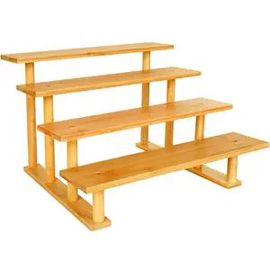Risers Display 4 Tier Stands Wooden Cologne Organizer, Dessert Table Display Set, Makeup Organizer for Vanity, Food Display Stands for Party, Tiered Tray Perfume Stand, Counter Spice Shelf Risers  Top highlights Brand TCRMOICM Item Weight 1.05 Kilograms I