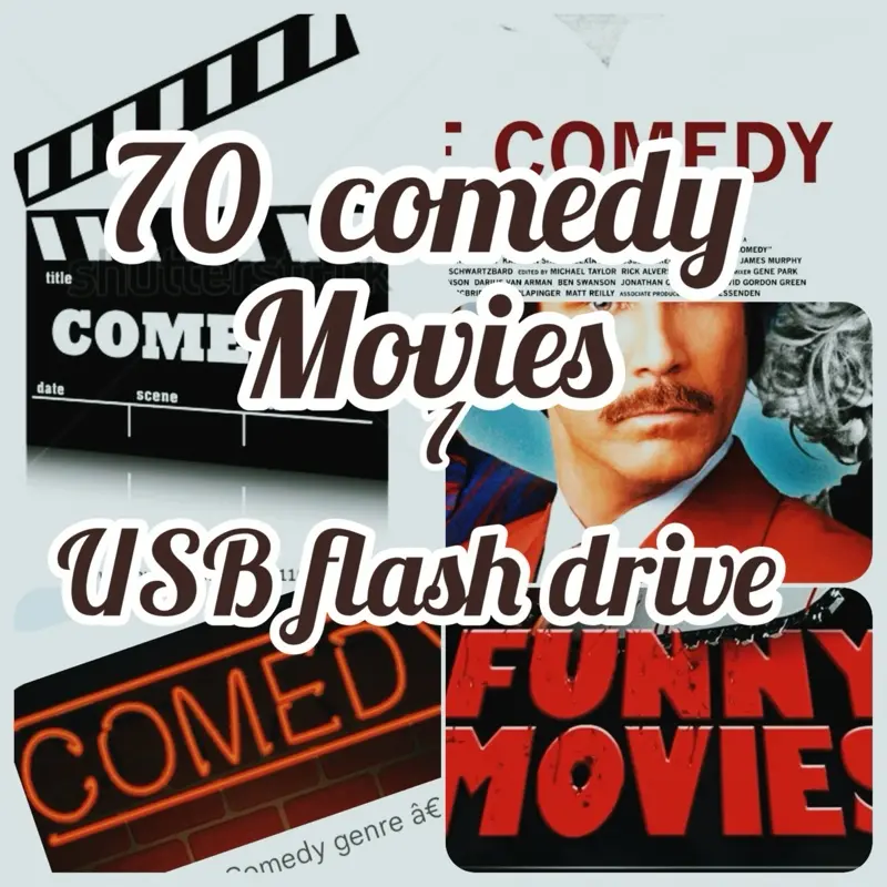 70 comedy movies 128g usb