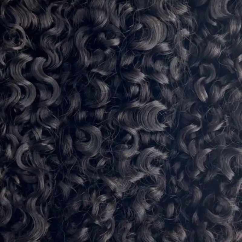 Luxe curly ktip extensions human