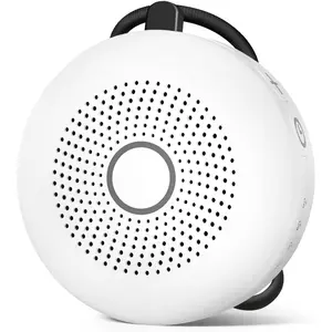 Portable White Noise Machine 30 Soothing Sounds Rechargeable Battery Small for Travel 32 Volume Control Noise Canceling Sleep Machine Sound Therapy for Baby Kids Adults (White)