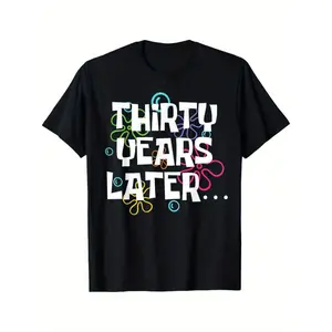 Humorous Thirty Years Celebration T Shirt for 30th Birthday Party