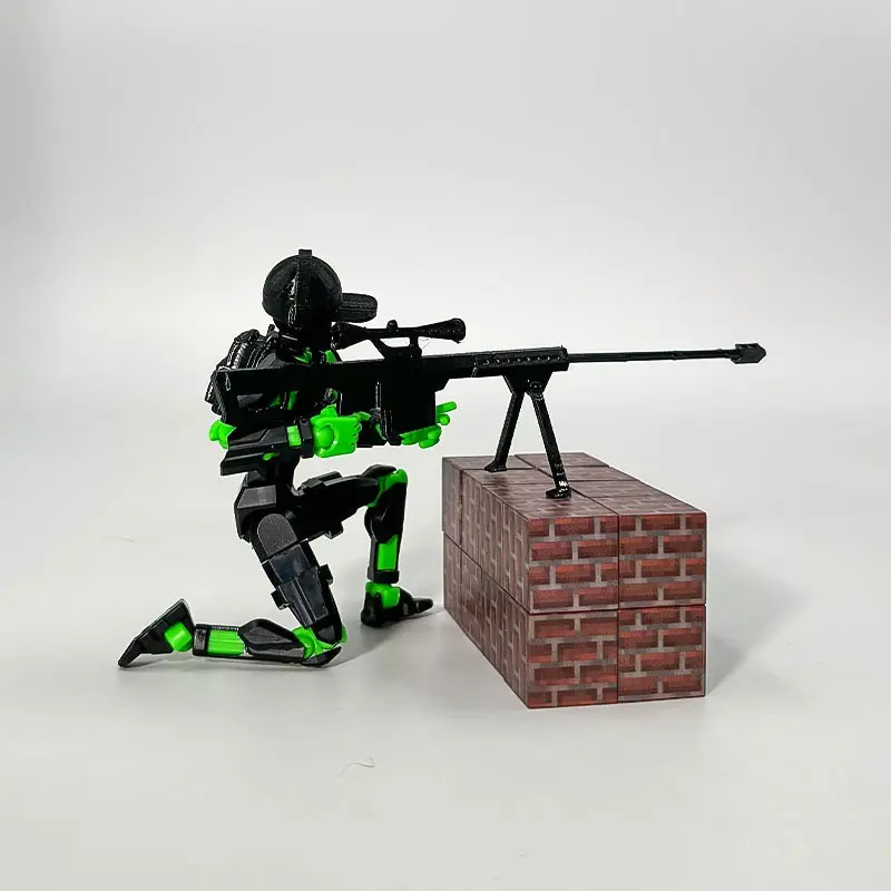 T13 Action Figure, Military Theme Special Forces Doll, Articulating Figurine, Replaceable Weapons, Desktop Decoration, Collectible Model, Figurines Collectibles, Graduation Gift, Christmas Gift, Birthday Gift