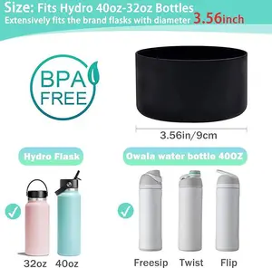 Silicone Base Boot for Hydro Flask, 2pack (32oz & 40oz)