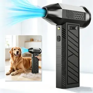 Electric Air Compressor Dust Blaster, Rechargeable Wireless Turbo Blow Gun, Portable Air Jet Cleaner for Car, PC, Keyboard, Home, Outdoor