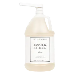 Signature Detergent Classic Gallon with Easy Dosing Pump & Bio-based All-purpose Formula for Stubborn Stains - 126 Washes