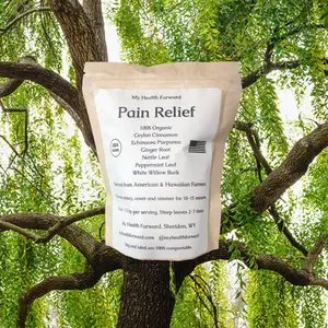Pain Relief Organic Herbal Tea - Loose Leaf Tea for Pain & Fevers