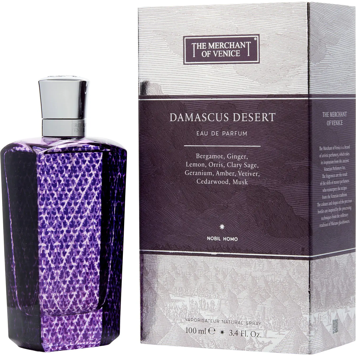 Merchant Of Venice Damascus Desert By Merchant Of Venice Eau De Parfum For Men