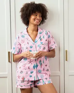 Beachcomber - Short PJ Set - Pink Sand