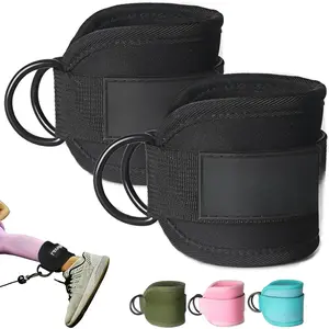 Ankle Straps for  Machines Kickbacks - Adjustable Comfort Ankle  Attachments for Gym Ankle Cuff  Machine Glute Kickback Straps -  Extensions, Curls & Ankle Cuffs Women