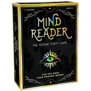 MIND READER – Can You Read Your Friends' Minds? The Fun Mind Reading Psychic Mind Meld Medium Party Christmas Gift for Kids, Adults, Friends & Families - Perfect for Halloween or Board Games Night