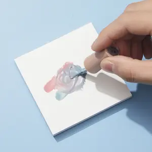 Waterproof Peelable Nail Art Tool Book, Disposable Color Mixing Paper, 120 Sheets Per Book, Perfect for Manicure and Pedicure