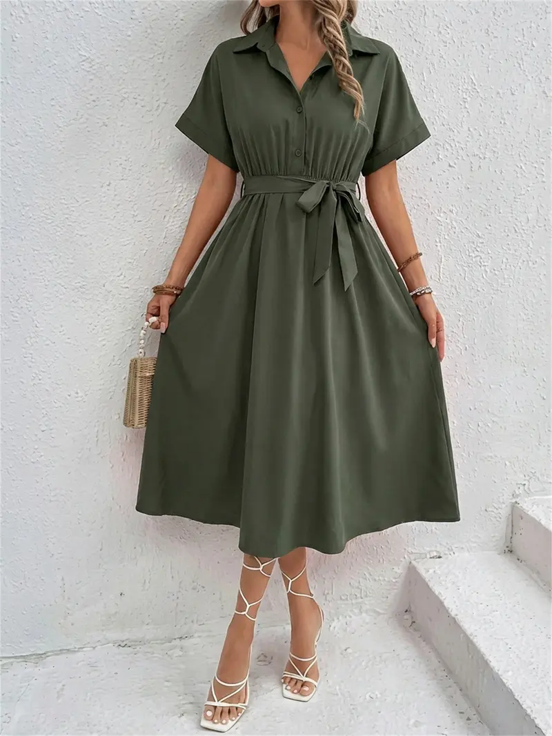 emerald green dress casual - TikTok Shop emerald green dress casual - TikTok Shop
