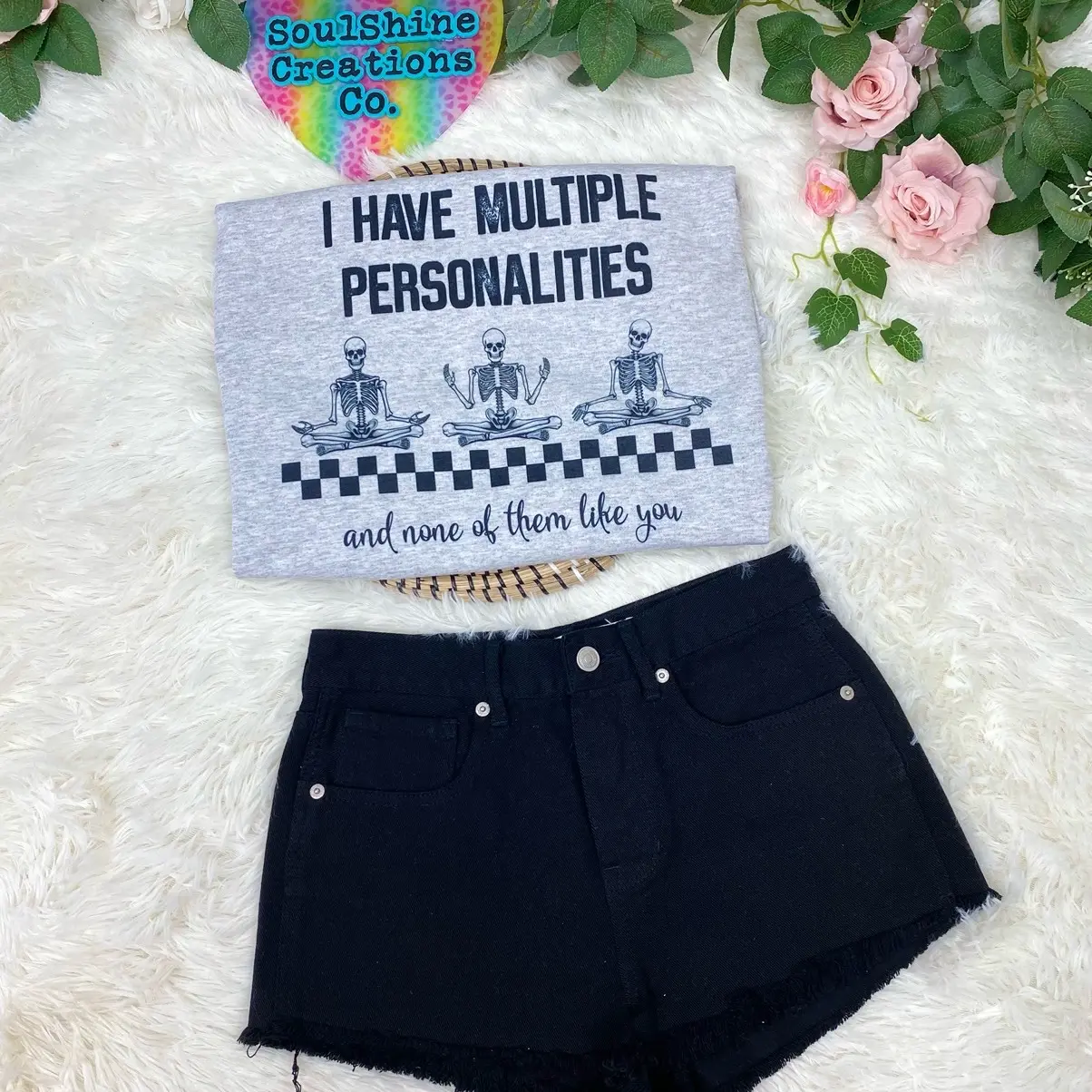I have Multiple Personalities Graphic Tee Shirt Unisex Tshirt