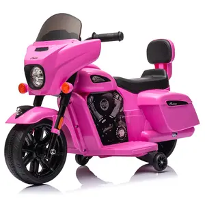 【GARVEE】6V Electric Ride-On Motorcycle for Toddlers 1-3 with Licensed Design, USB, AUX, Music, and Headlight - Safe and Fun Dirt Bike for Young Riders
